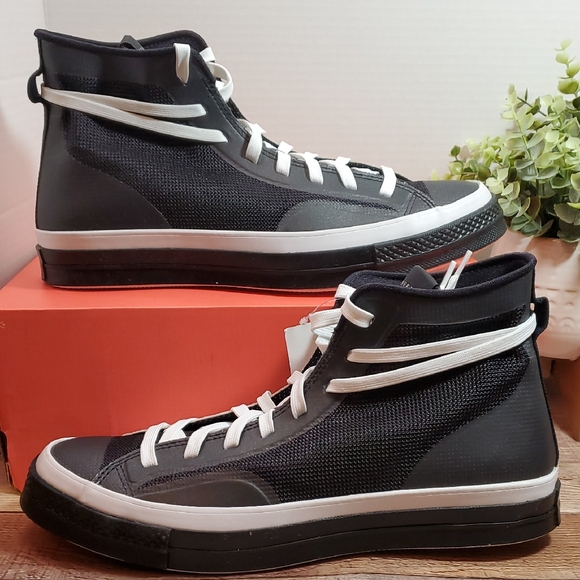 Converse All Star Chuck 70 Hi White & Black Mesh Mens Sz / 170419C - Picture 4 of 12